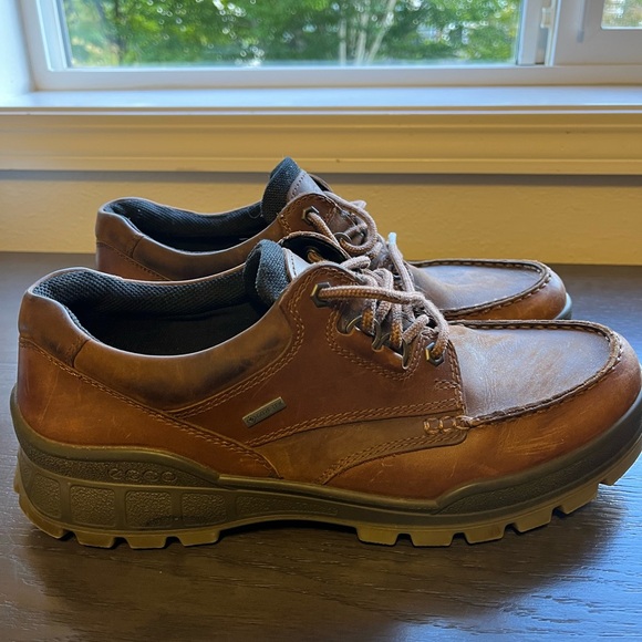 Ecco Men's track 25 Low II Gore-Tex hiking Leather low boot shoe - Picture 1 of 8